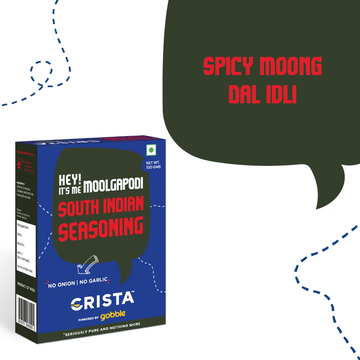 Spicy Moong Dal Idli