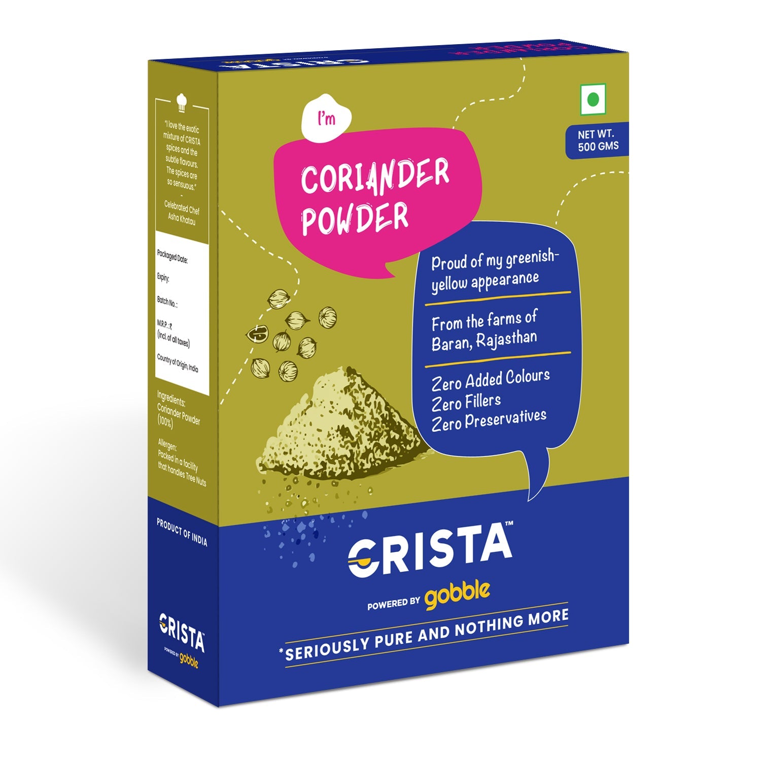 Buy Coriander Powder Online Crista Spices