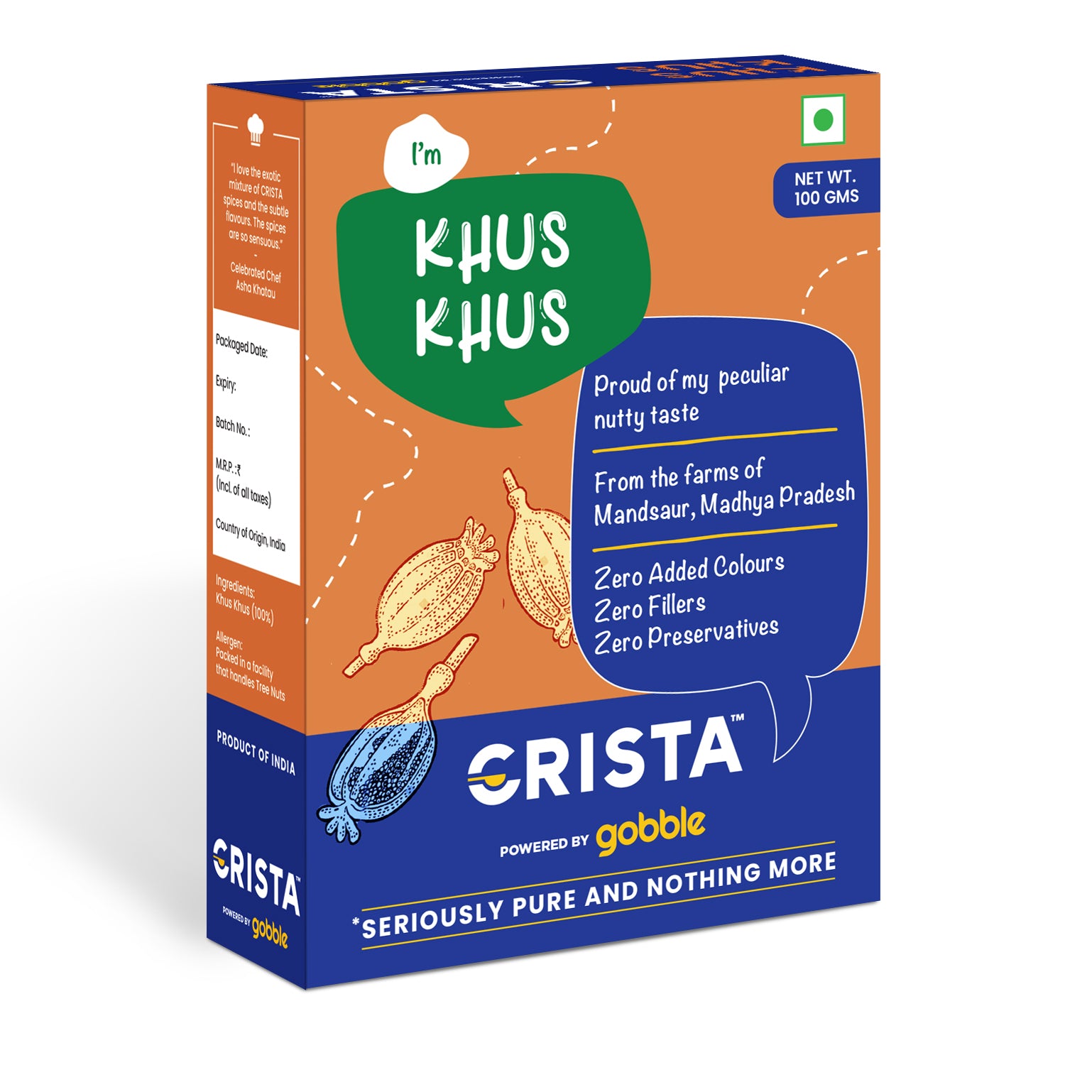 Buy Khus Khus Online Crista Spices
