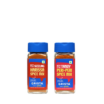 CRISTA Harissa and Peri-Peri Combo Pack