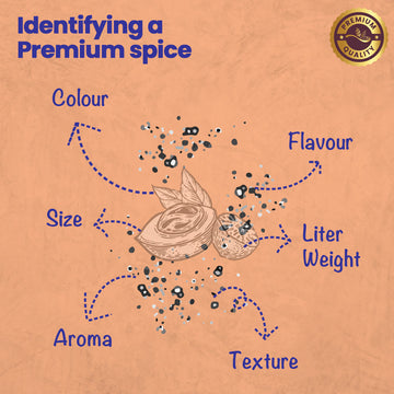 CRISTA Kitchen Ground Spices (Masala) Basics Combo Pack - 3