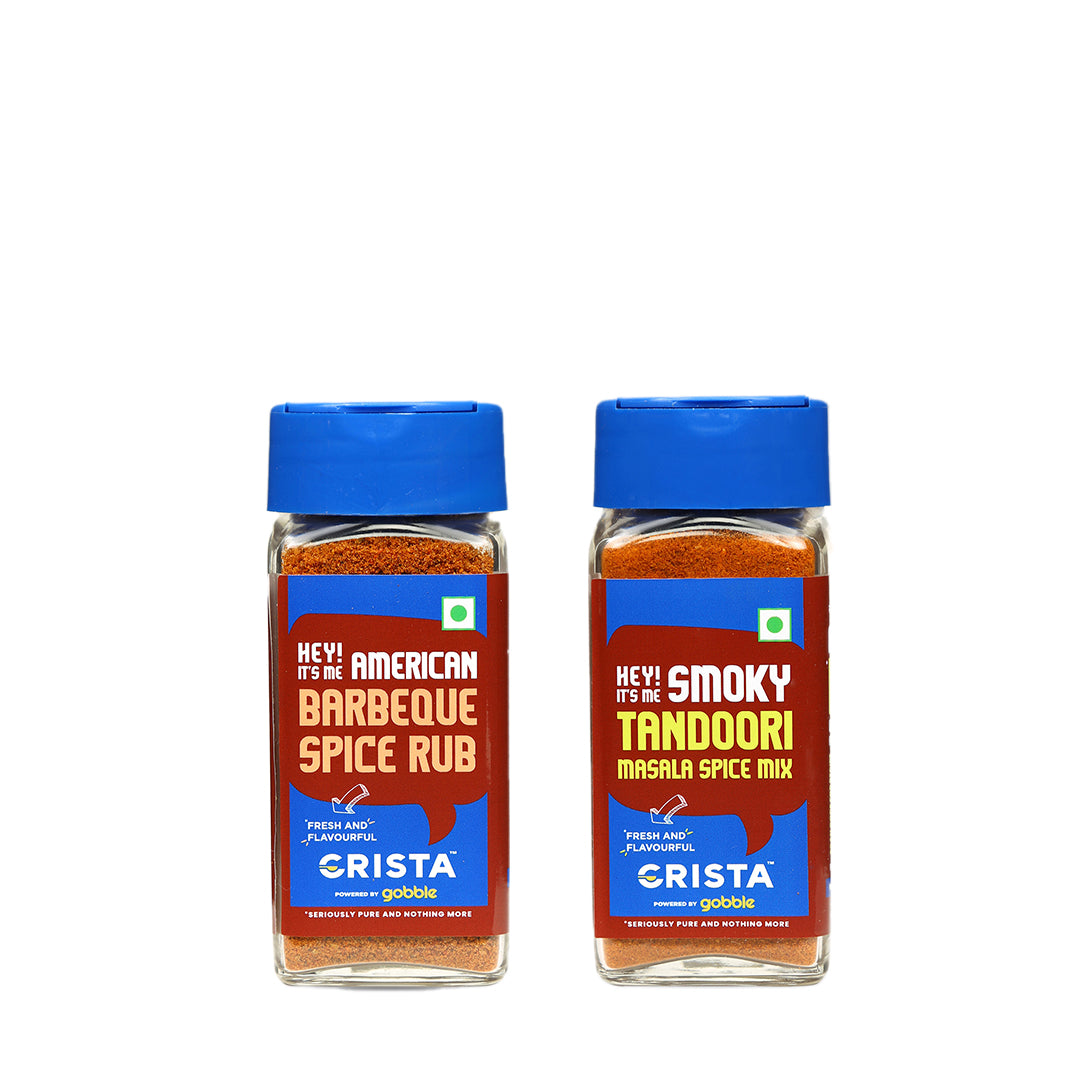 CRISTA Grill Rubs Seasonings Combo Pack 1