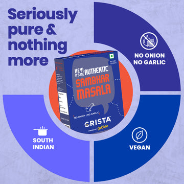 CRISTA South Indian Seasonings Combo Pack- 1