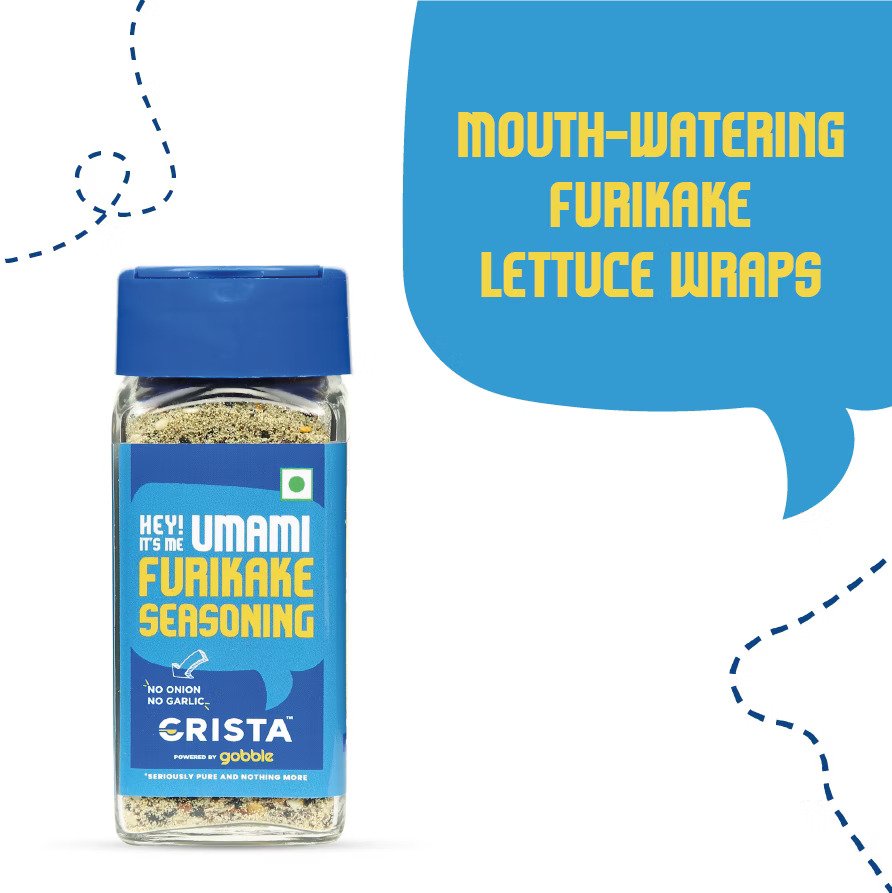 Mouth-watering Furikake Lettuce Wraps