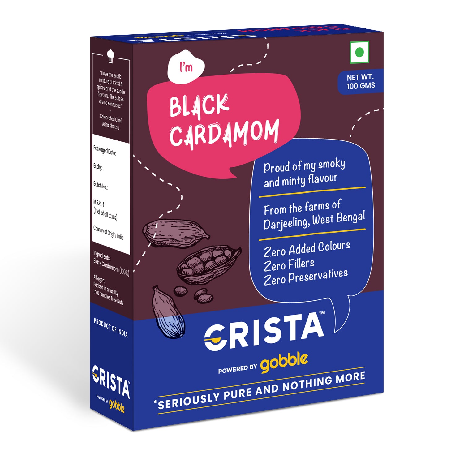 CRISTA Black Cardamom