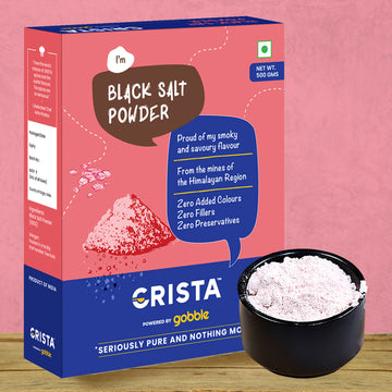 CRISTA Black Salt Powder