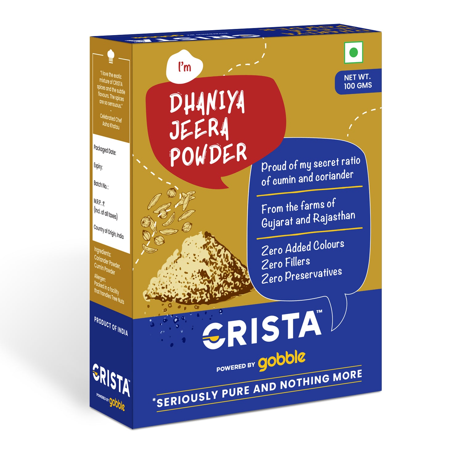 CRISTA Dhaniya Jeera Powder 100 gms