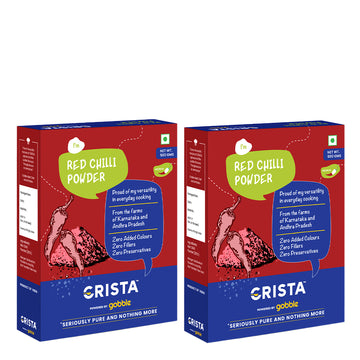 CRISTA Red Chilli Powder Combo Pack