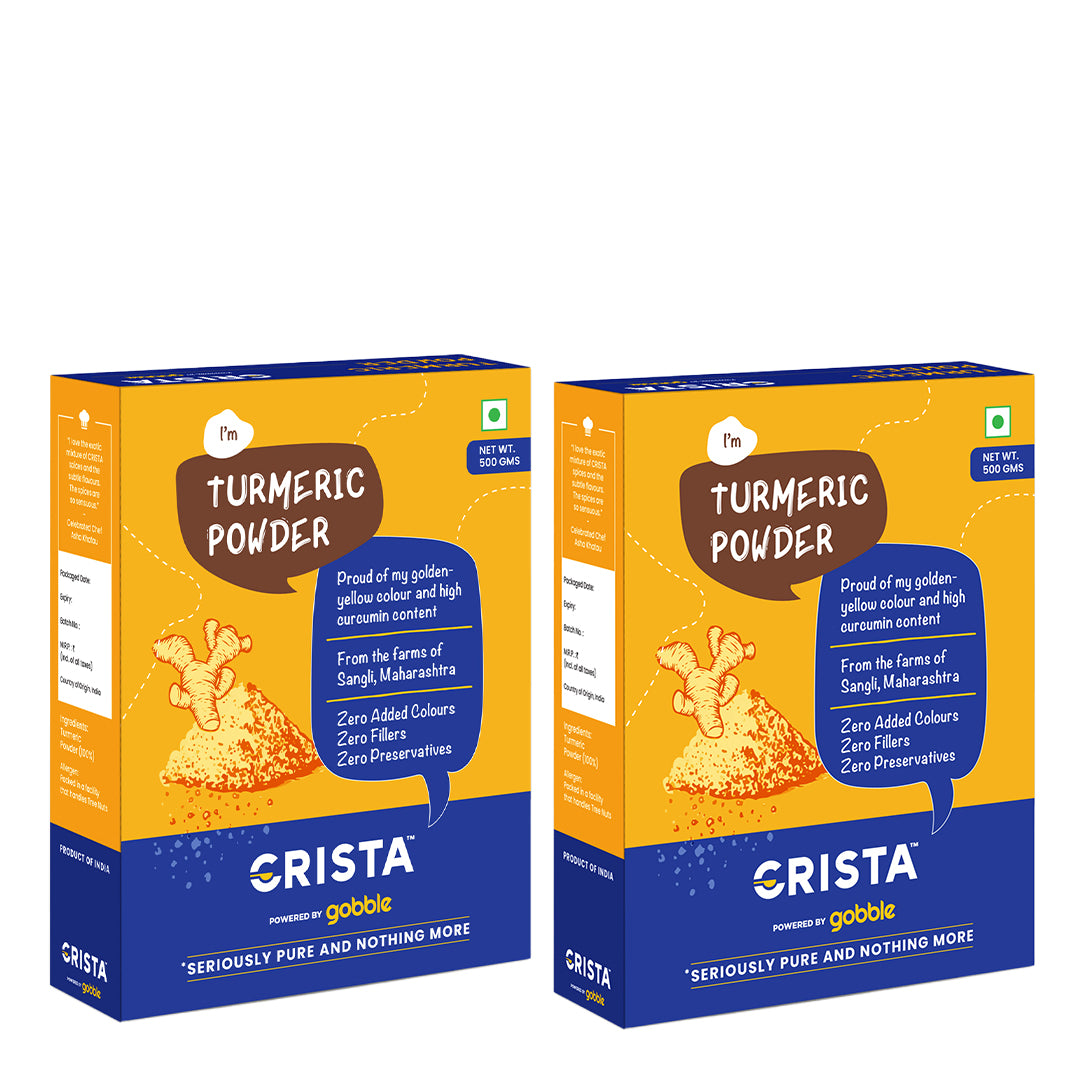 CRISTA Turmeric Powder Combo Pack