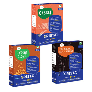 CRISTA Daily Whole Spices (Masala) Combo Pack - 1