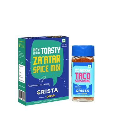 CRISTA Za'atar and Taco Seasoning Combo Pack