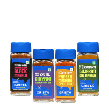 CRISTA Flavours of India - Gourmet Indian Spice Blends Combo Pack - 1